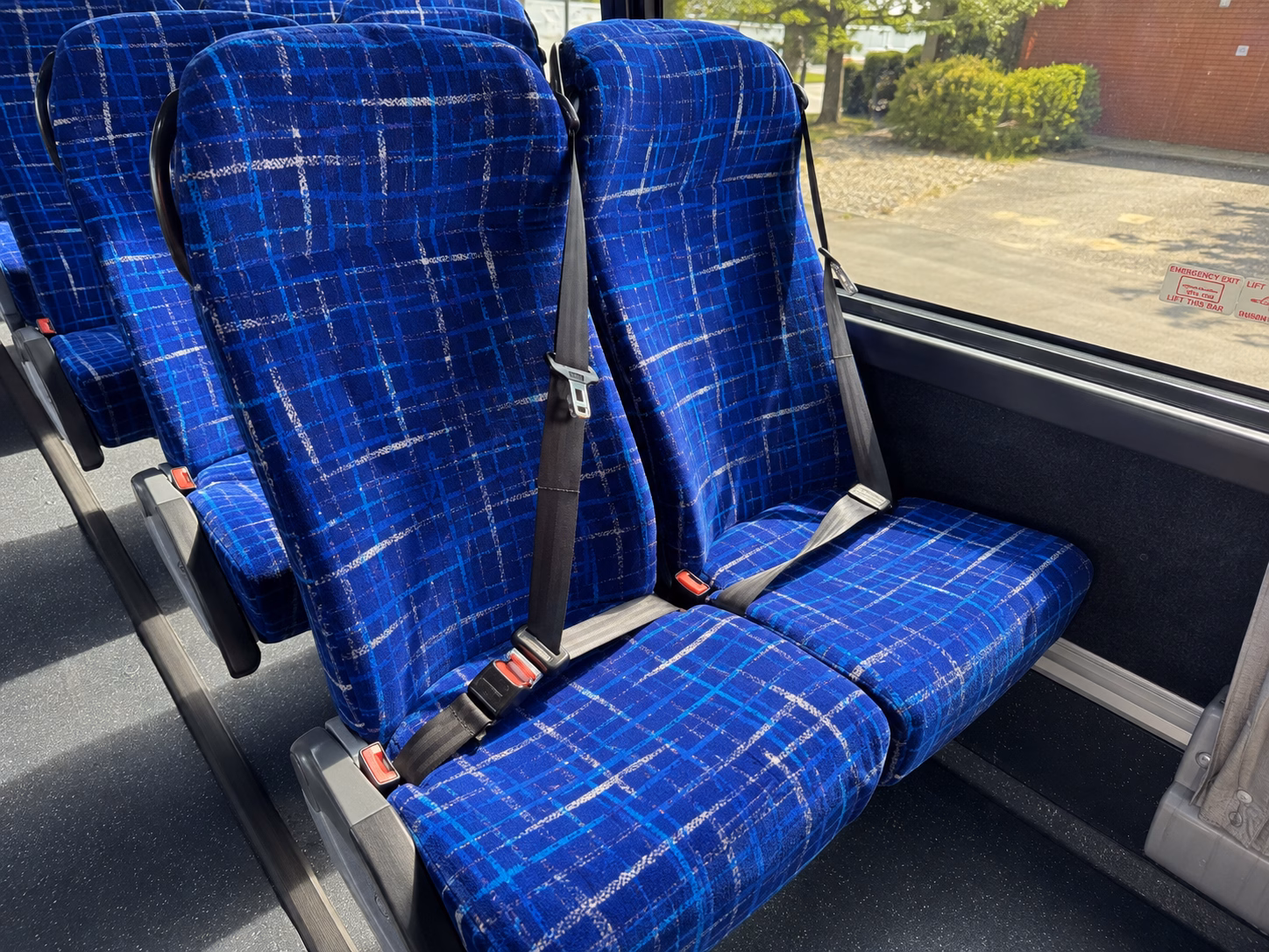 cincinnati charter bus services interior