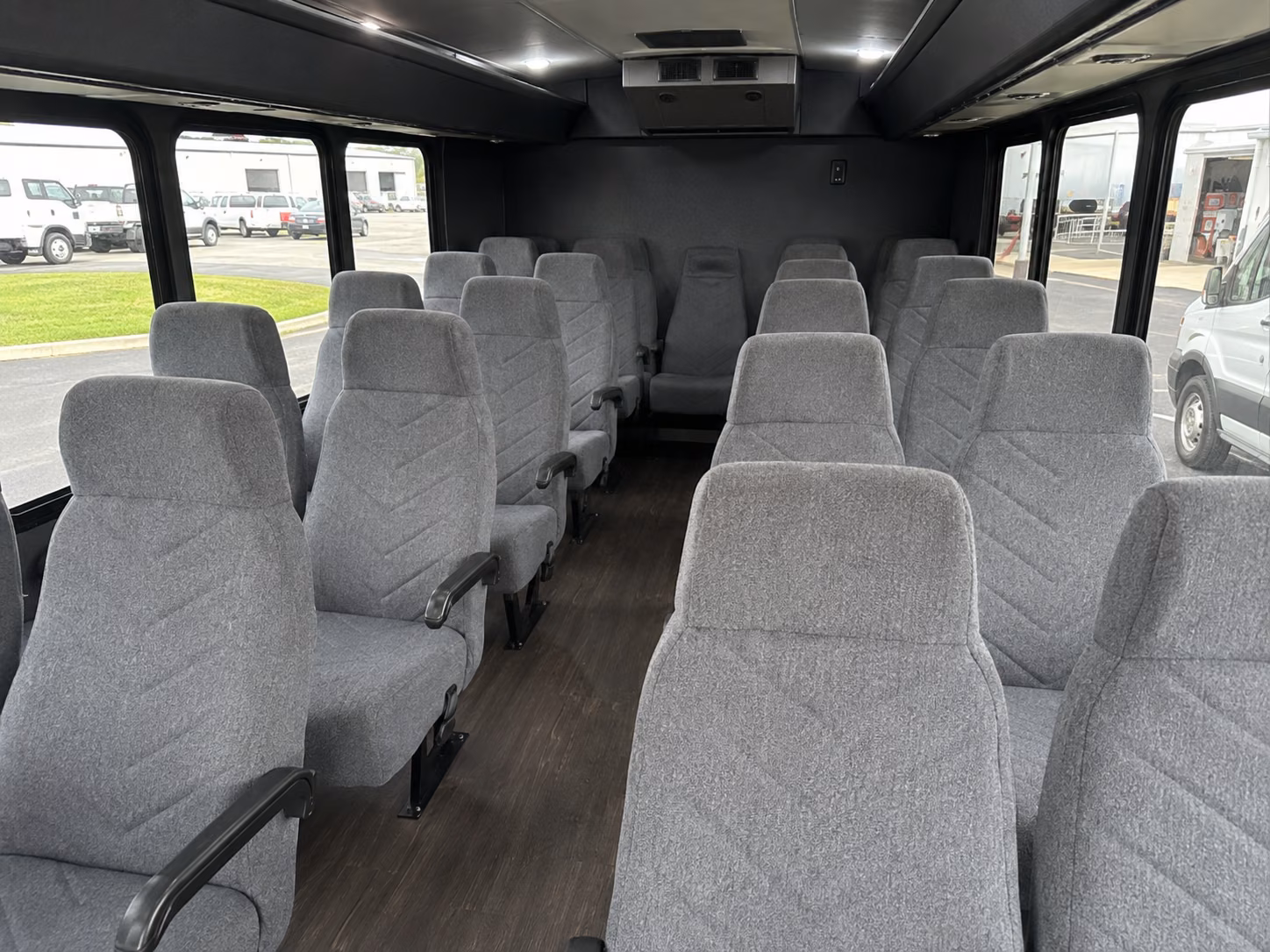 cincinnati long distance transportation onboard seating